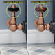 FAR-CR-BC-BROWN-HEAD-COMP - Eton Traditional Radiator Valve - Brushed Copper (Corner Manual) FAR-CR-BC-BROWN-HEAD-COMP - Eton Traditional Radiator Valve - Brushed Copper (Corner Manual)